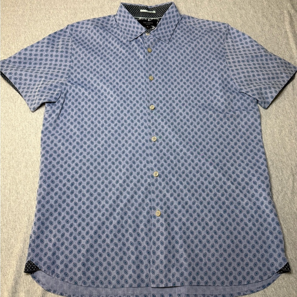 Ted Baker London Blue Casual Button Down Shirt